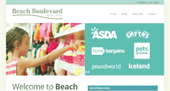 Desktop Screenshot of beachboulevardretail.com